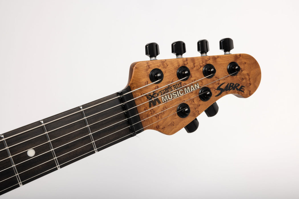 Ernie Ball Music Man Sabre Guitar HT HH Electric Guitar - Blackout