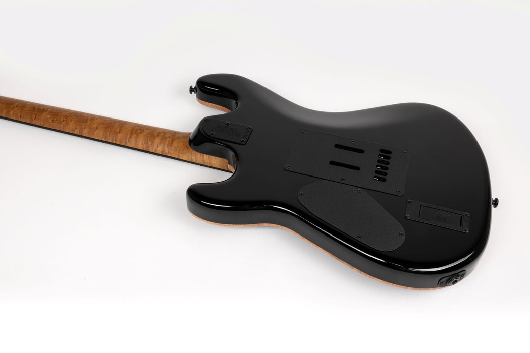 Ernie Ball Music Man Sabre Guitar HT HH Electric Guitar - Blackout