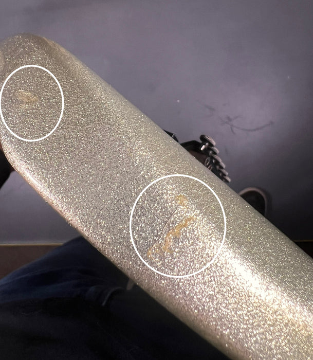 Charvel 1989 650XL MIJ Electric Guitar w/Case - Silver Sparkle - Preowned