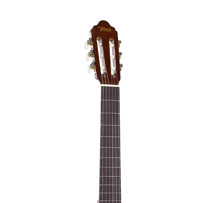 Valencia VC104HTCE Thinline Classical Acoustic Electric Guitar