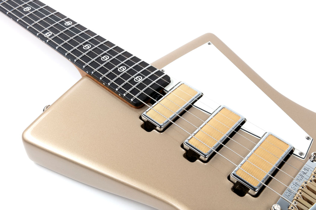 Ernie Ball Music Man St. Vincent Goldie Electric Guitar - Cashmere