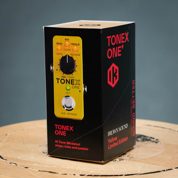IK Multimedia TONEX Brown Sound w/Box - Ltd Ed Yellow - Preowned