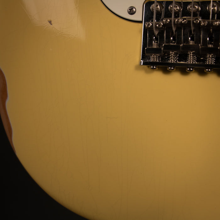 Suhr 2026 Custom Classic S Antique Scalloped w/Case - Vintage Yellow - Preowned