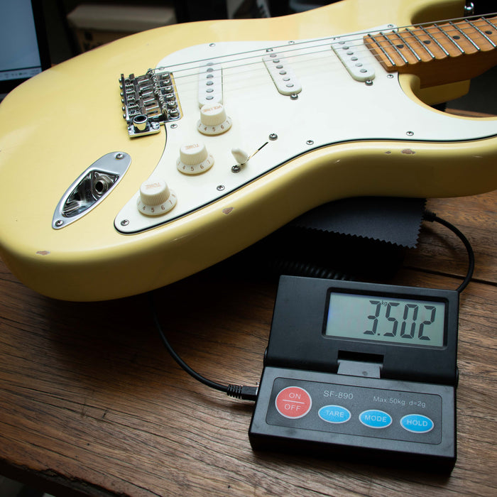 Suhr 2026 Custom Classic S Antique Scalloped w/Case - Vintage Yellow - Preowned