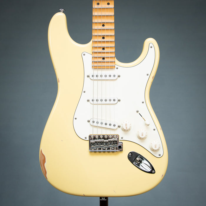 Suhr 2026 Custom Classic S Antique Scalloped w/Case - Vintage Yellow - Preowned