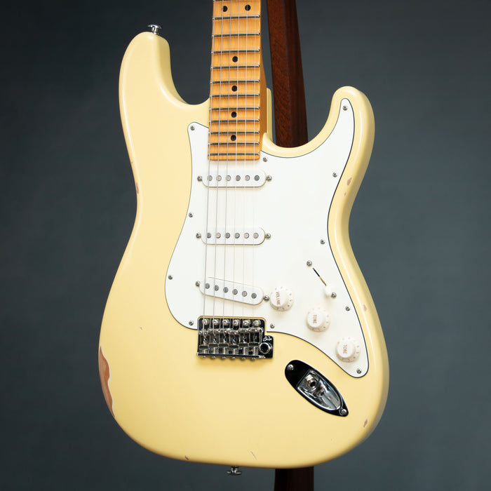 Suhr 2026 Custom Classic S Antique Scalloped w/Case - Vintage Yellow - Preowned