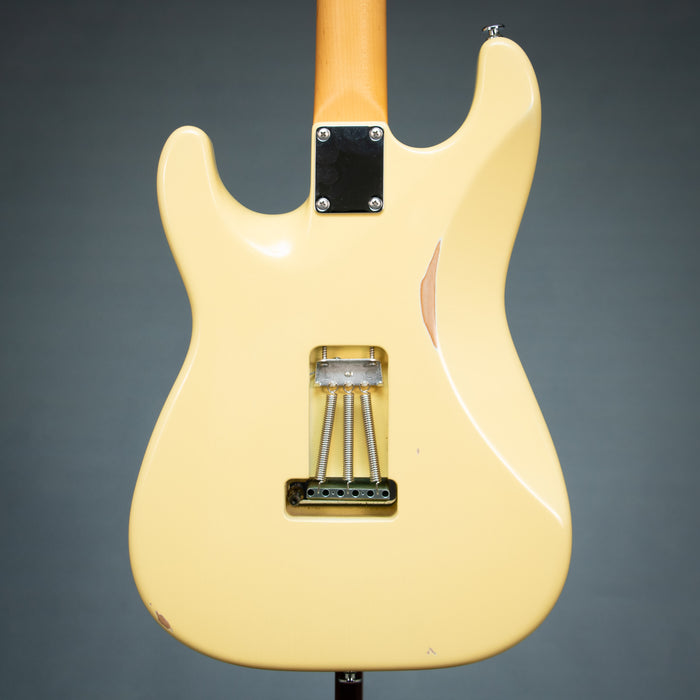 Suhr 2026 Custom Classic S Antique Scalloped w/Case - Vintage Yellow - Preowned