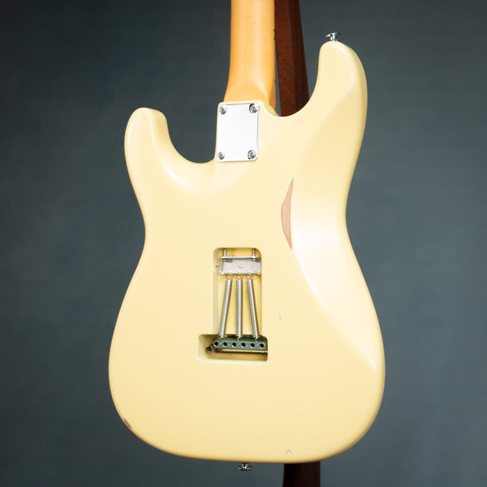 Suhr 2026 Custom Classic S Antique Scalloped w/Case - Vintage Yellow - Preowned