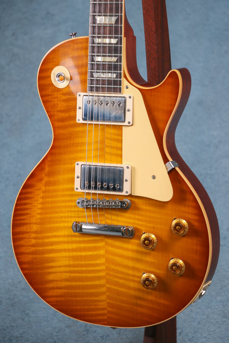 Gibson Custom 1959 Les Paul Standard Reissue VOS w/Case - Golden Poppy Burst - Preowned