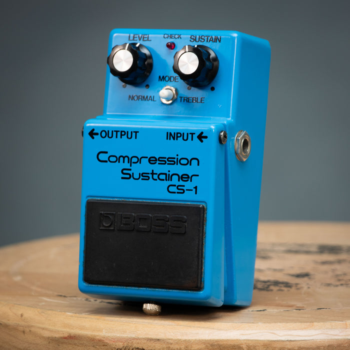 Boss CS-1 Compressor Pedal Silver Screw - Preowned