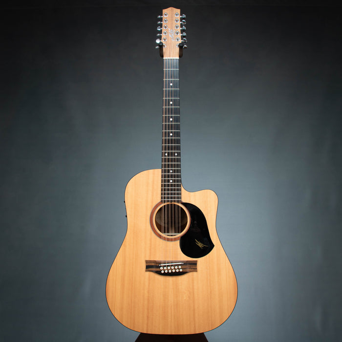 Maton 2024 SRS70C-12 Dreadnought 12 String Acoustic Electric Guitar w/Case - Preowned