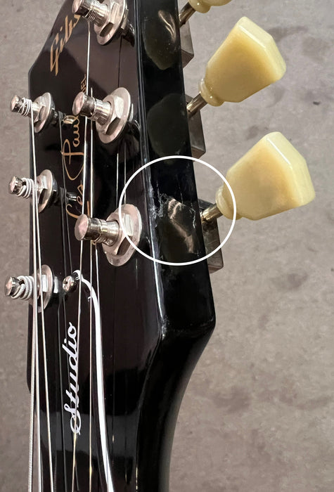 Gibson 2007 Les Paul Studio Electric Guitar w/Case - Black - Preowned