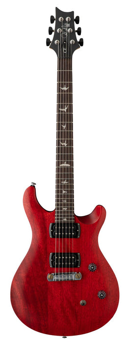 PRS SE CE24 Standard Satin Stoptail Electric Guitar - Vintage Cherry