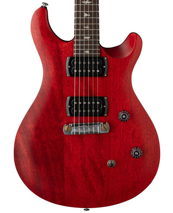 PRS SE CE24 Standard Satin Stoptail Electric Guitar - Vintage Cherry