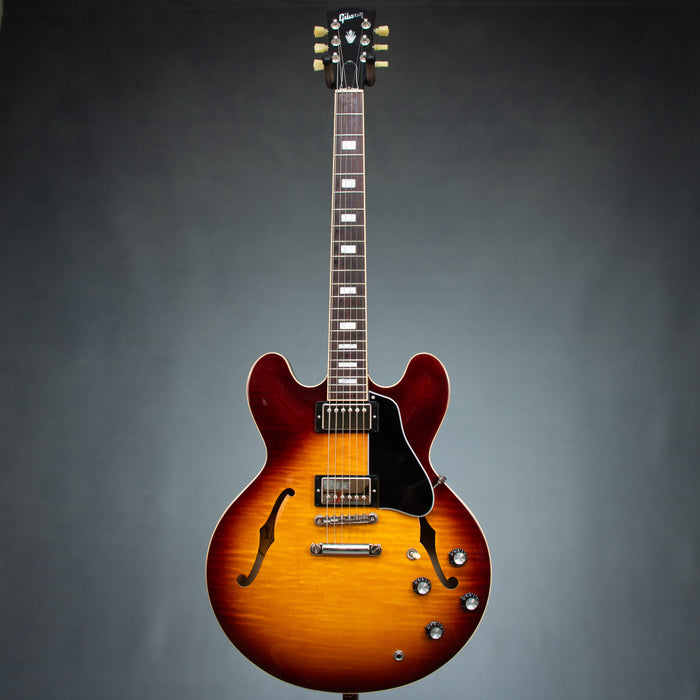 Gibson 2021 ES-335 Figured Electric Guitar w/Case - Iced Tea - Preowned