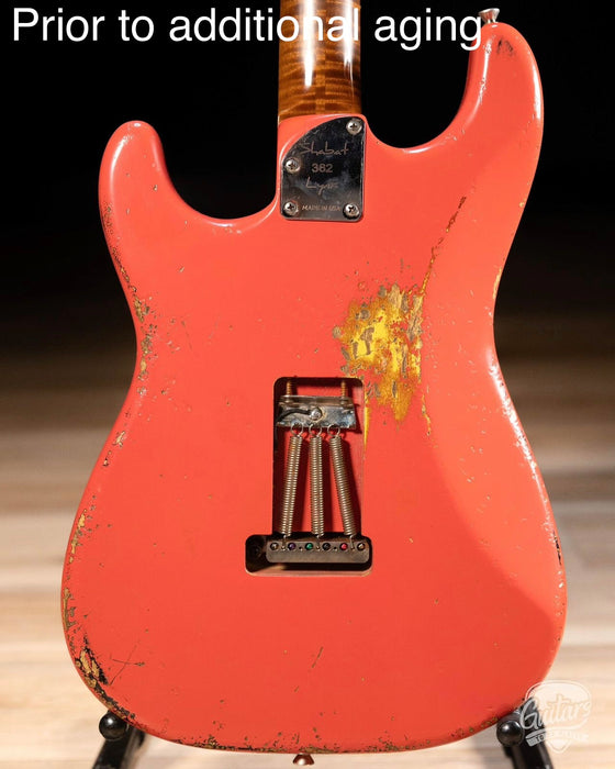 Shabat 2026 Lynx HSS Medium Heavy Aged w/Case - Fiesta Red Over 3-Tone - Preowned