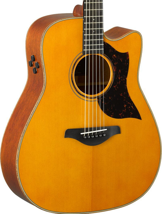 Yamaha A3M Acoustic-Electric Guitar - Vintage Natural