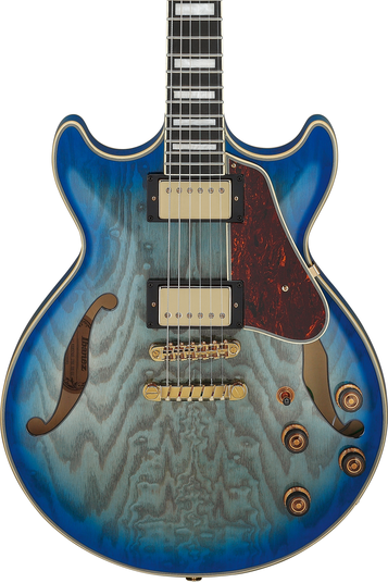 Ibanez AM93QA Electric Guitar - Jet Blue Burst