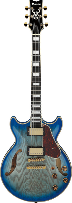 Ibanez AM93QA Electric Guitar - Jet Blue Burst