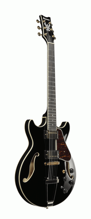 Ibanez AMH90 BK Artcore Electric Guitar - Black - Clearance