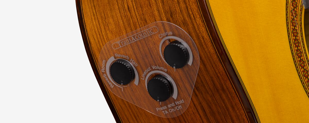 Yamaha CG-TA Transacoustic Guitar - Natural