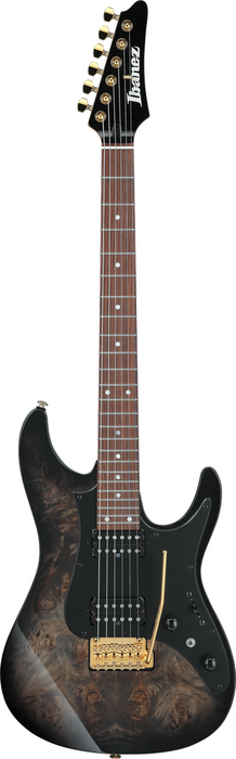 Ibanez AZ41P1PB Electric Guitar - Transparent Grey Burst