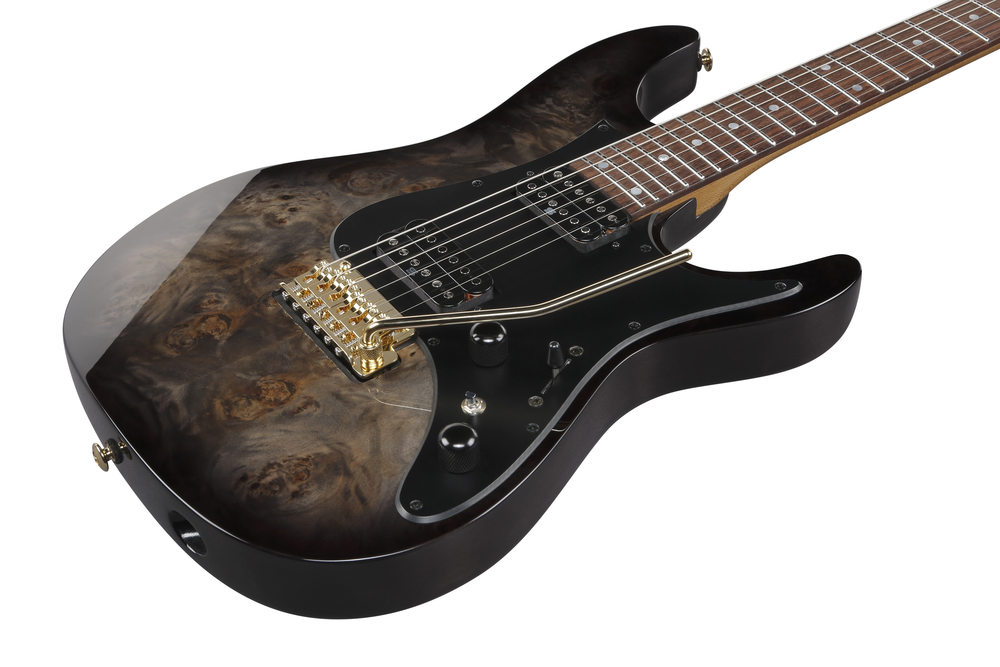 Ibanez AZ41P1PB Electric Guitar - Transparent Grey Burst