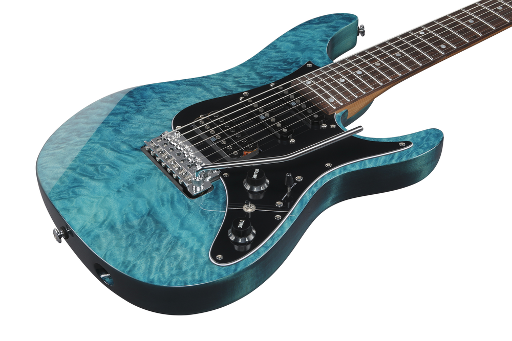 Ibanez AZ447P1QM Electric Guitar - Cosmic Blue