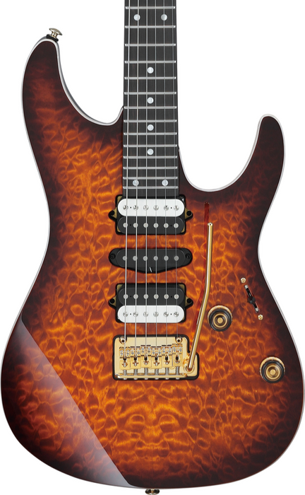 Ibanez AZ47P1QMDEB Electric Guitar - Dragon Eye Burst