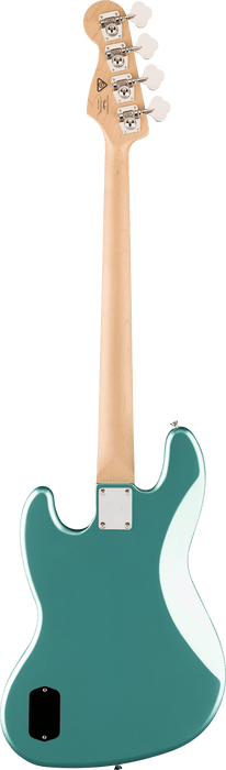 Squier Affinity Active Jazz Bass Laurel Fingerboard White Pickguard - Mystic Sea Foam Green