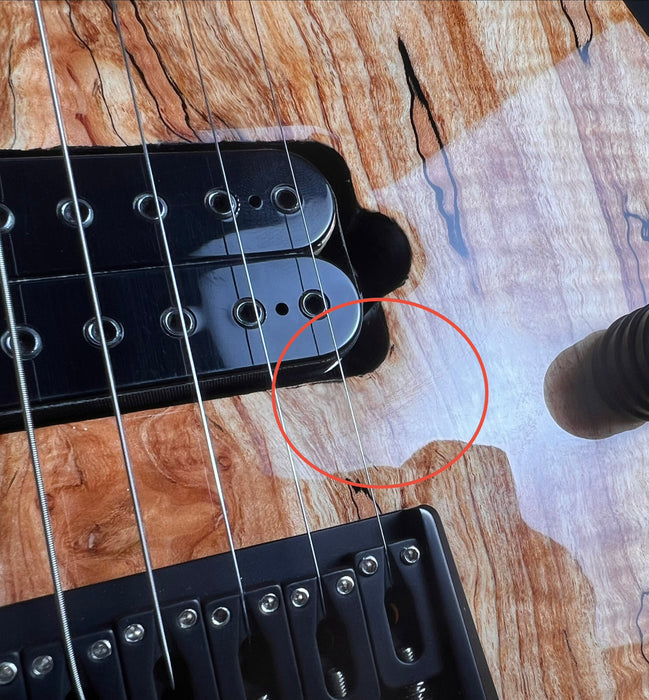 Ormsby Custom Shop Hype 7 String w/Case - Spalted Maple - Preowned