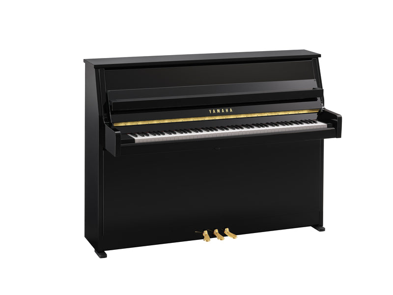 Yamaha B10 110cm Upright Piano - Polished Ebony