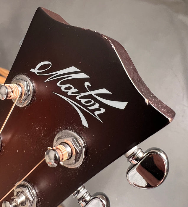 Maton 2023 EM-6 Mini Maton Acoustic Guitar w/Case - Tobacco Sunburst - Preowned