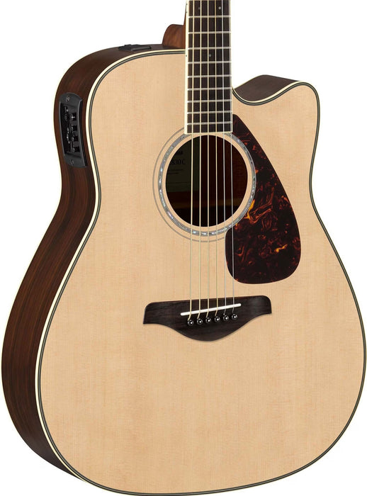 Yamaha FGX830C Acoustic-Electric Guitar - Natural