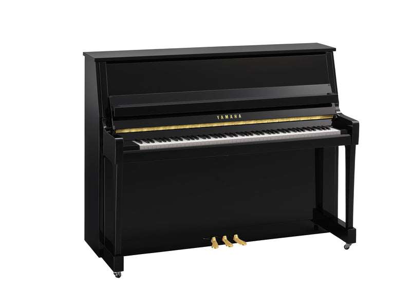 Yamaha B20 116cm Upright Piano - Polished Ebony