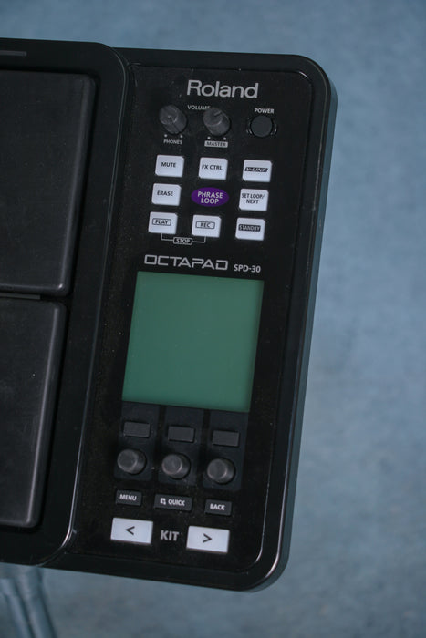 Roland Octapad SPD-30 Digital Percussion Pad w/ PDS-20 Pad Stand - Preowned