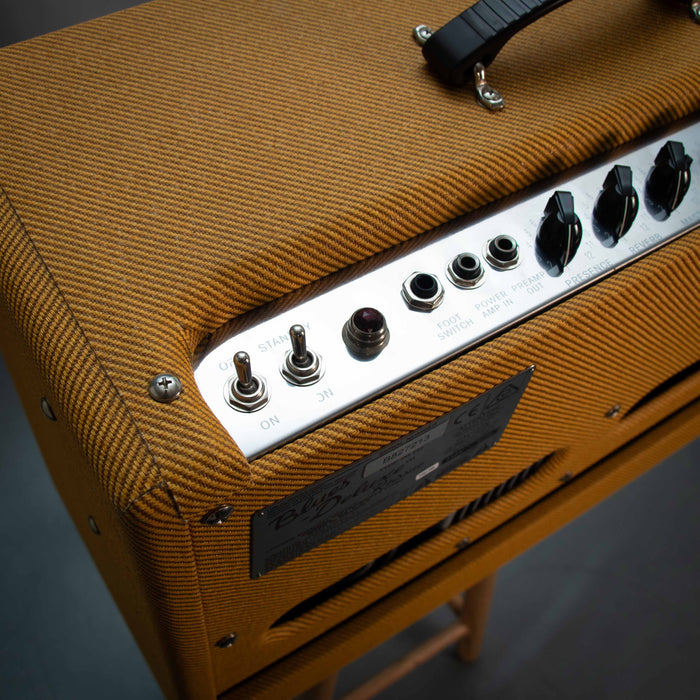 Fender Blues Deluxe Reissue Guitar Combo Amplifier w/Footswitch - Tweed - Preowned