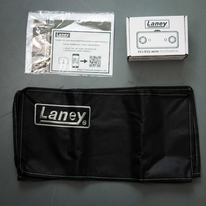 Laney L5 Studio 5w Tube Guitar Amp Head w/Cover + Footswitch - Preowned