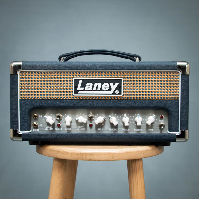 Laney L5 Studio 5w Tube Guitar Amp Head w/Cover + Footswitch - Preowned