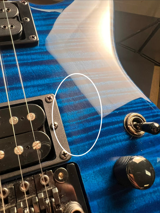 Carvin Kiesel 2022 Jason Becker JB200C w/Case - Sapphire Blue - Preowned