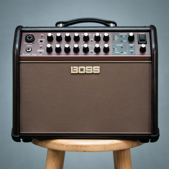 Boss Acoustic Singer Live Amplifier w/ GA-FC Footswitch - Preowned