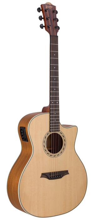 Bromo BAA2CE Grand Auditorium Cutaway Acoustic-Electric Guitar