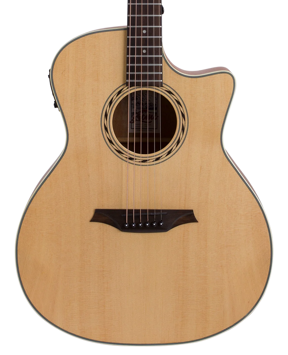 Bromo BAA2CE Grand Auditorium Cutaway Acoustic-Electric Guitar