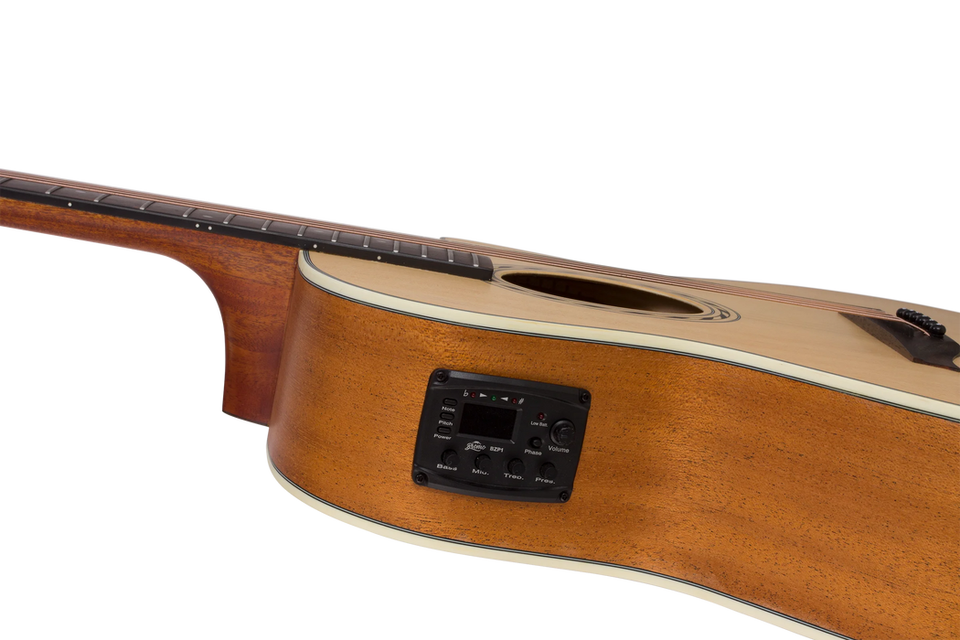 Bromo BAA2CE Grand Auditorium Cutaway Acoustic-Electric Guitar