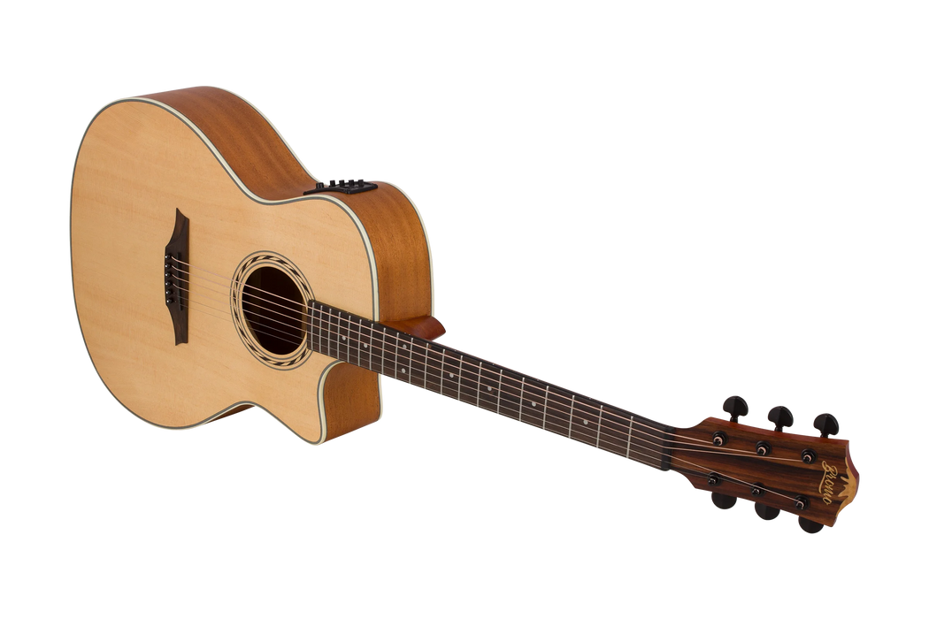Bromo BAA2CE Grand Auditorium Cutaway Acoustic-Electric Guitar
