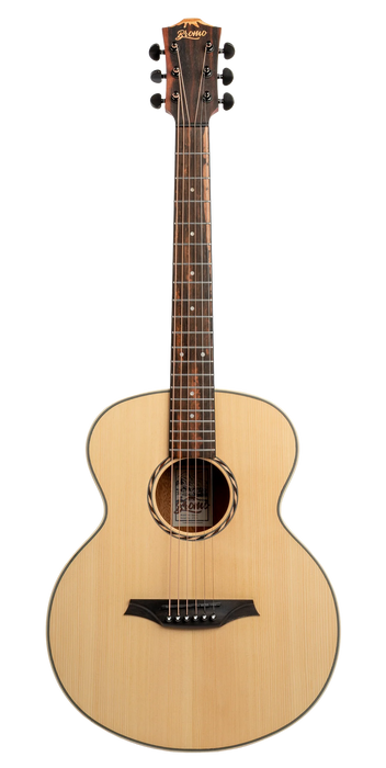 Bromo BAA8S Mini Jumbo Acoustic Guitar w/Bag