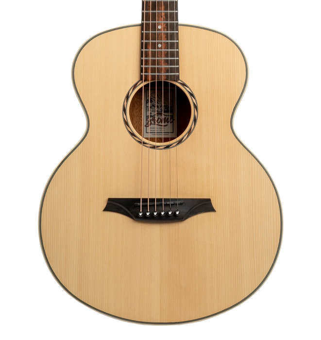 Bromo BAA8S Mini Jumbo Acoustic Guitar w/Bag