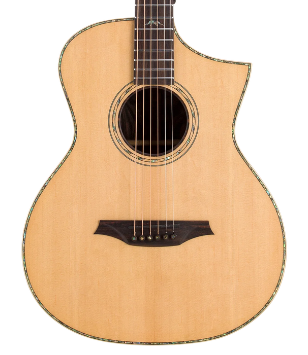 Bromo BAR5CE Concert Acoustic-Electric Guitar w/Bag