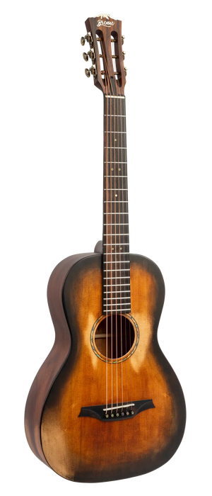 Bromo BAR6HHS 12th Fret Parlour Acoustic Guitar w/Bag - Historic Sunburst