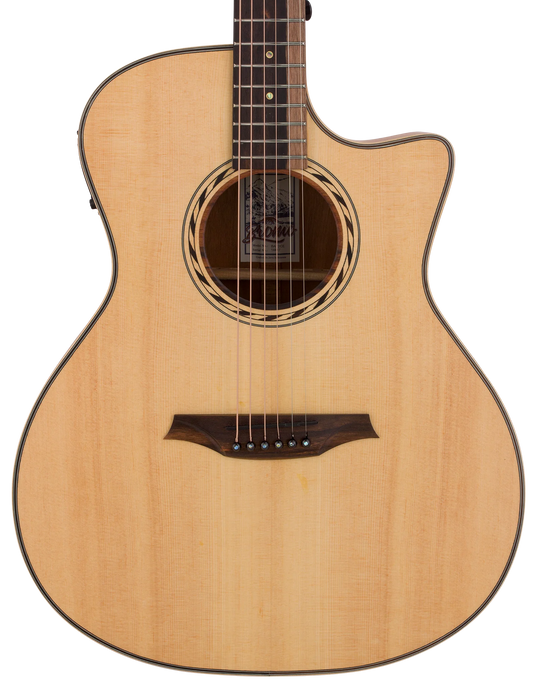 Bromo BAT2CE Grand Auditorium Cutaway Acoustic-Electric Guitar
